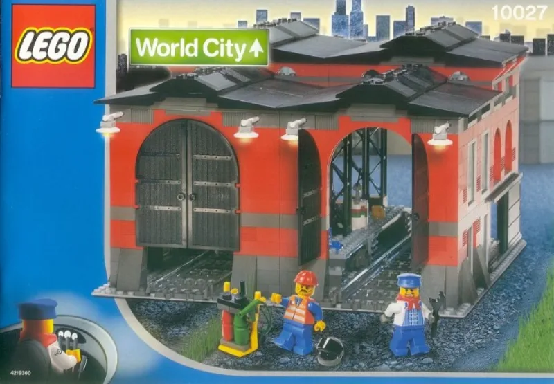 LEGO Train Engine Shed (10027)